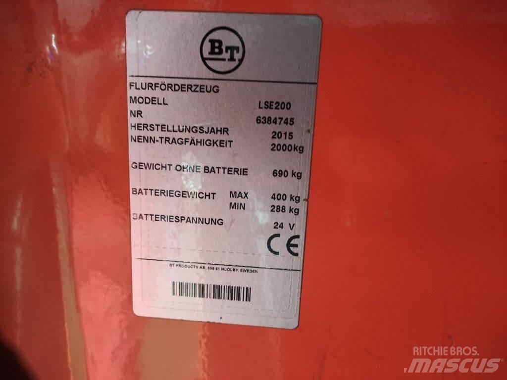 BT LSE200 Düsük seviye kaldirici