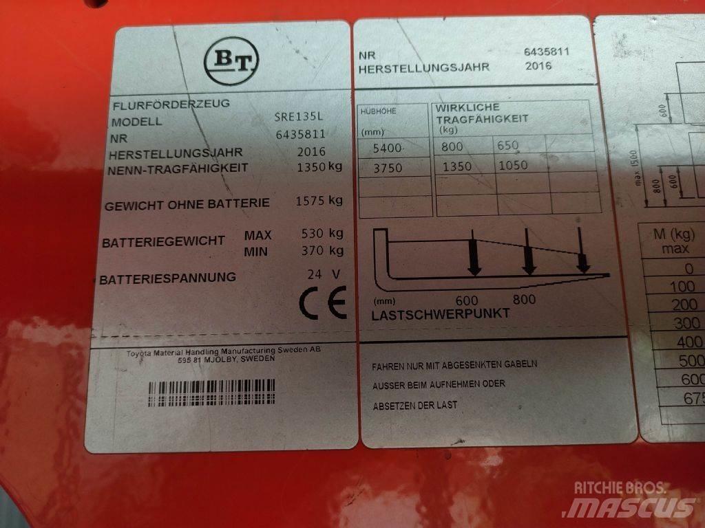 BT SRE 135L Elektrikli forkliftler