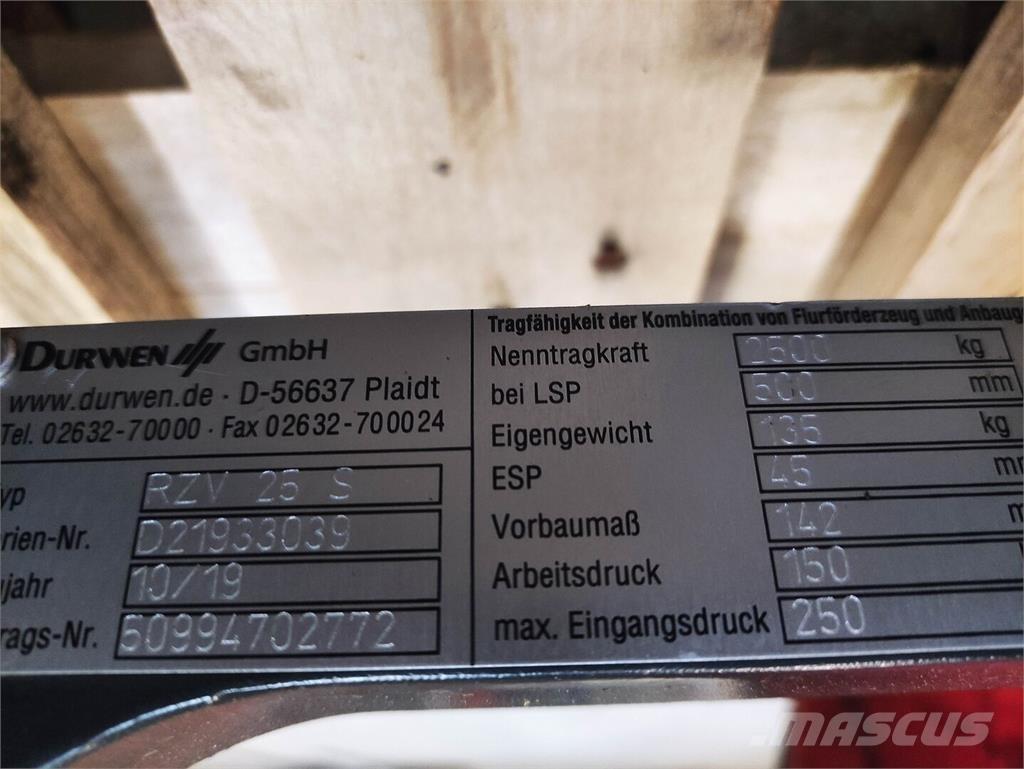 Durwen RZV 25 S Digerleri