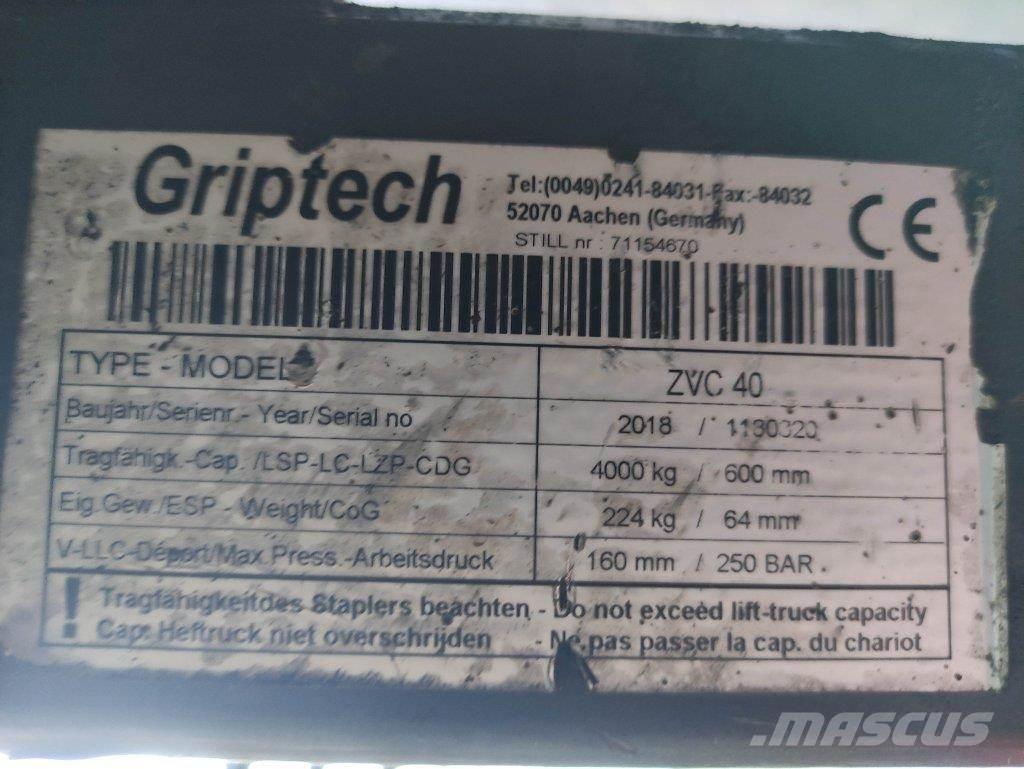 Griptech ZVC 40 Digerleri