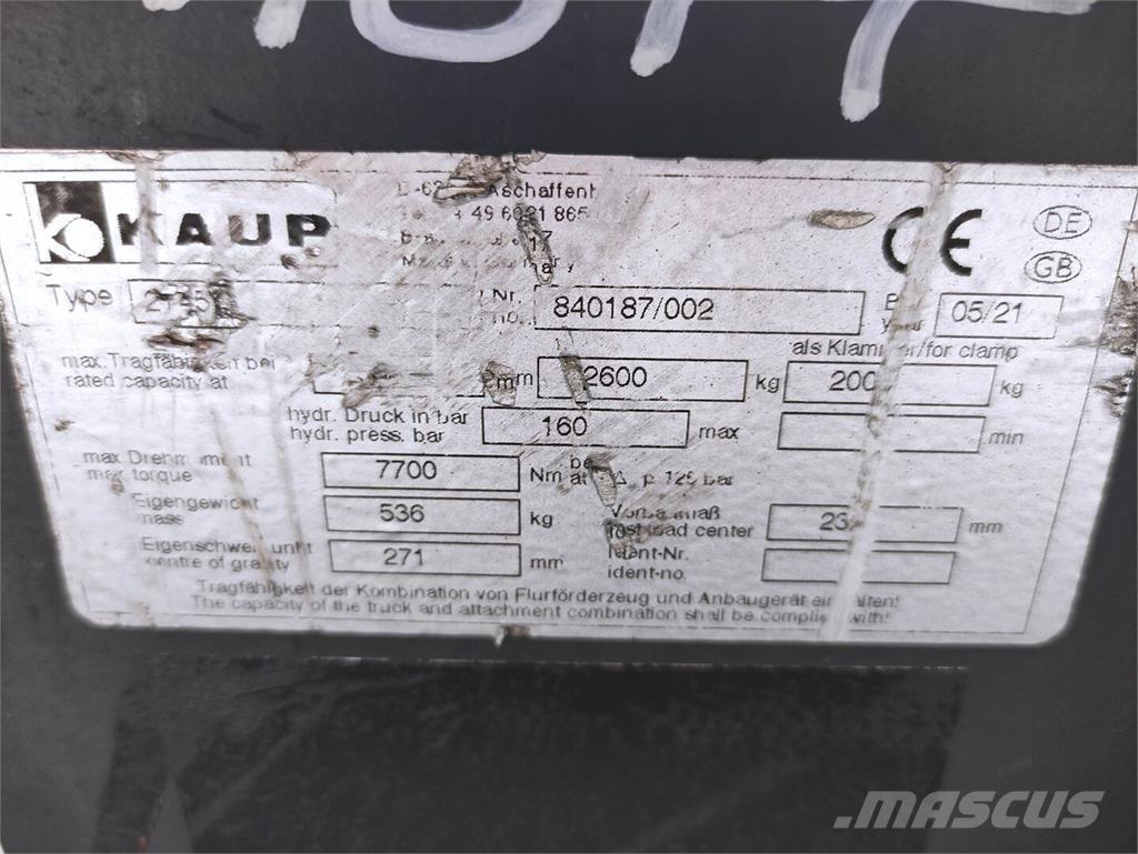 Kaup 2T451 Çatallar