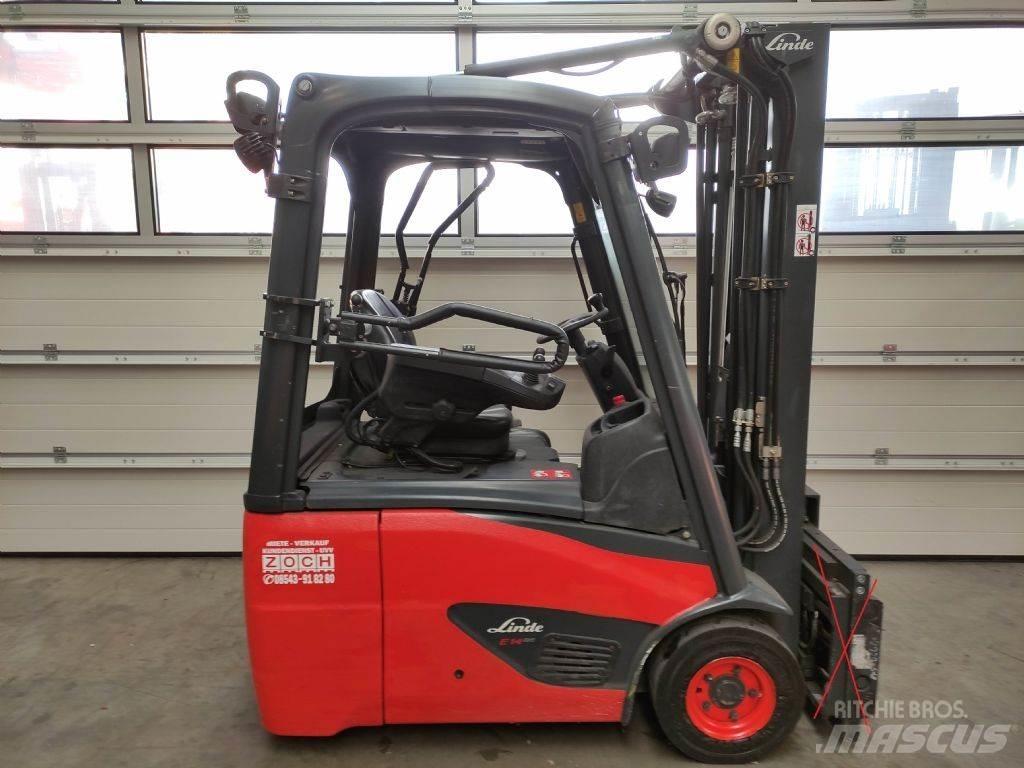 Linde E14-02-386 Elektrikli forkliftler