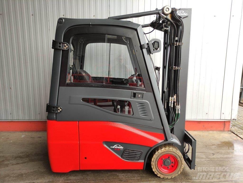 Linde E16-02-386 Elektrikli forkliftler