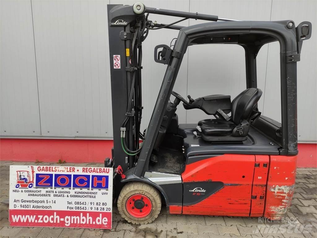 Linde E16-02-386-EVO Elektrikli forkliftler