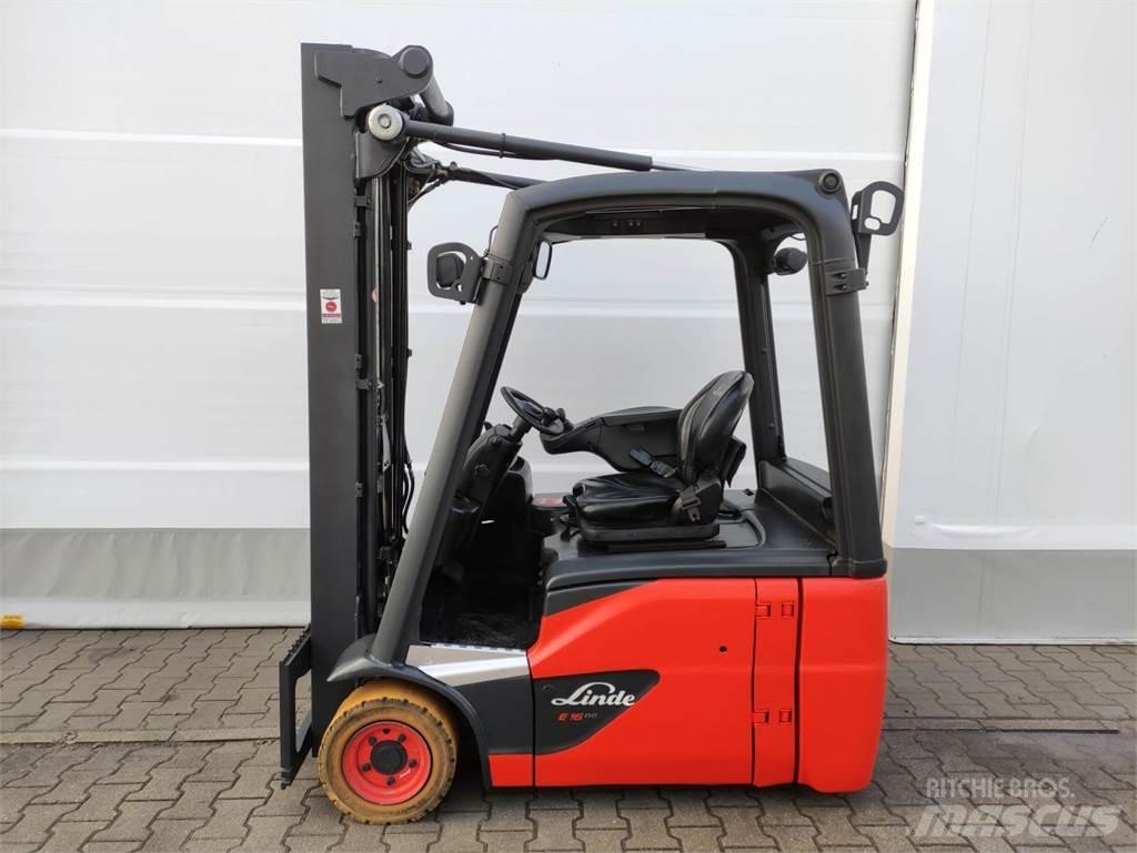 Linde E16-02-386-EVO Elektrikli forkliftler