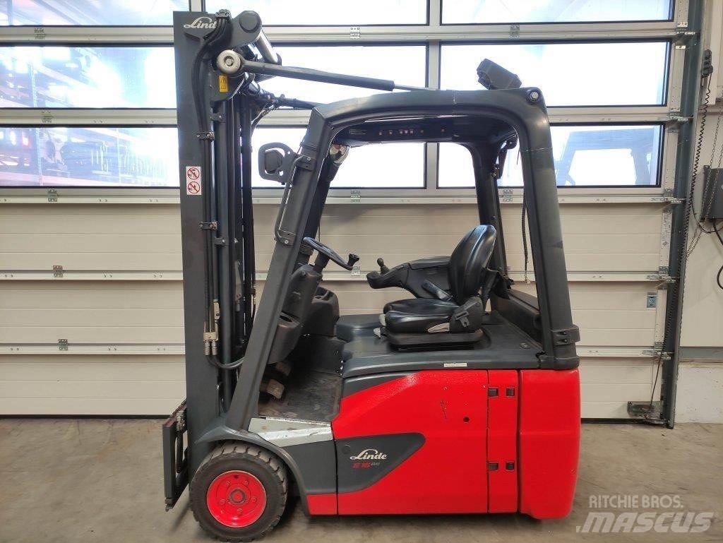 Linde E16-02-386-EVO Elektrikli forkliftler