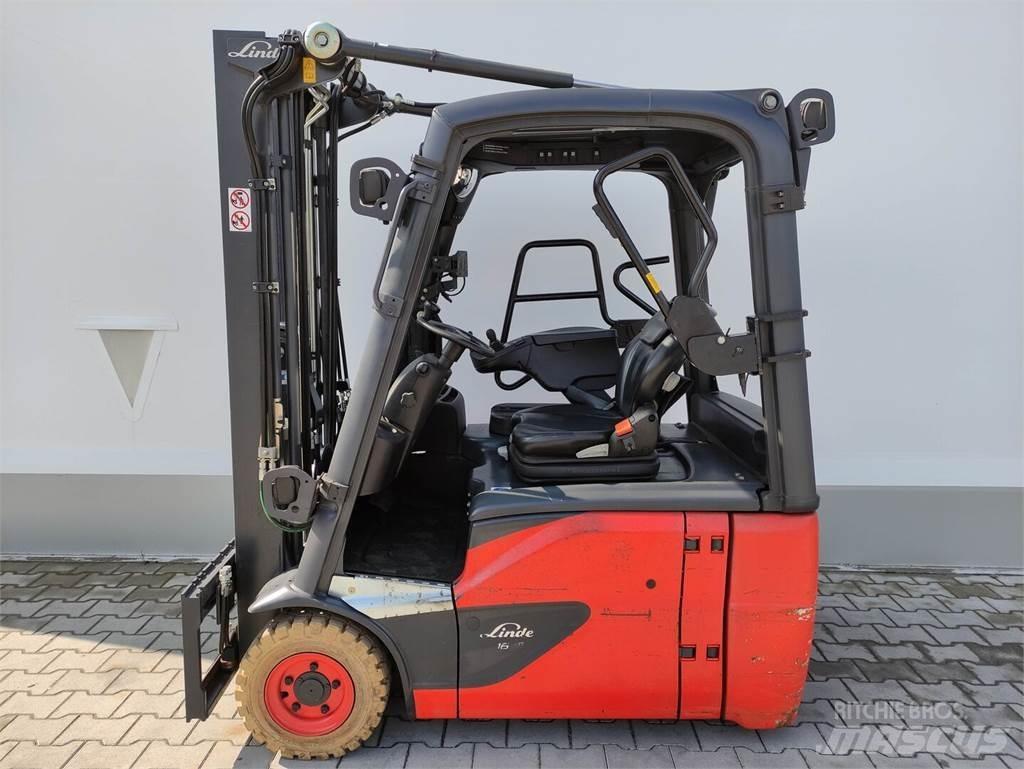 Linde E16-02/386 EVO Elektrikli forkliftler