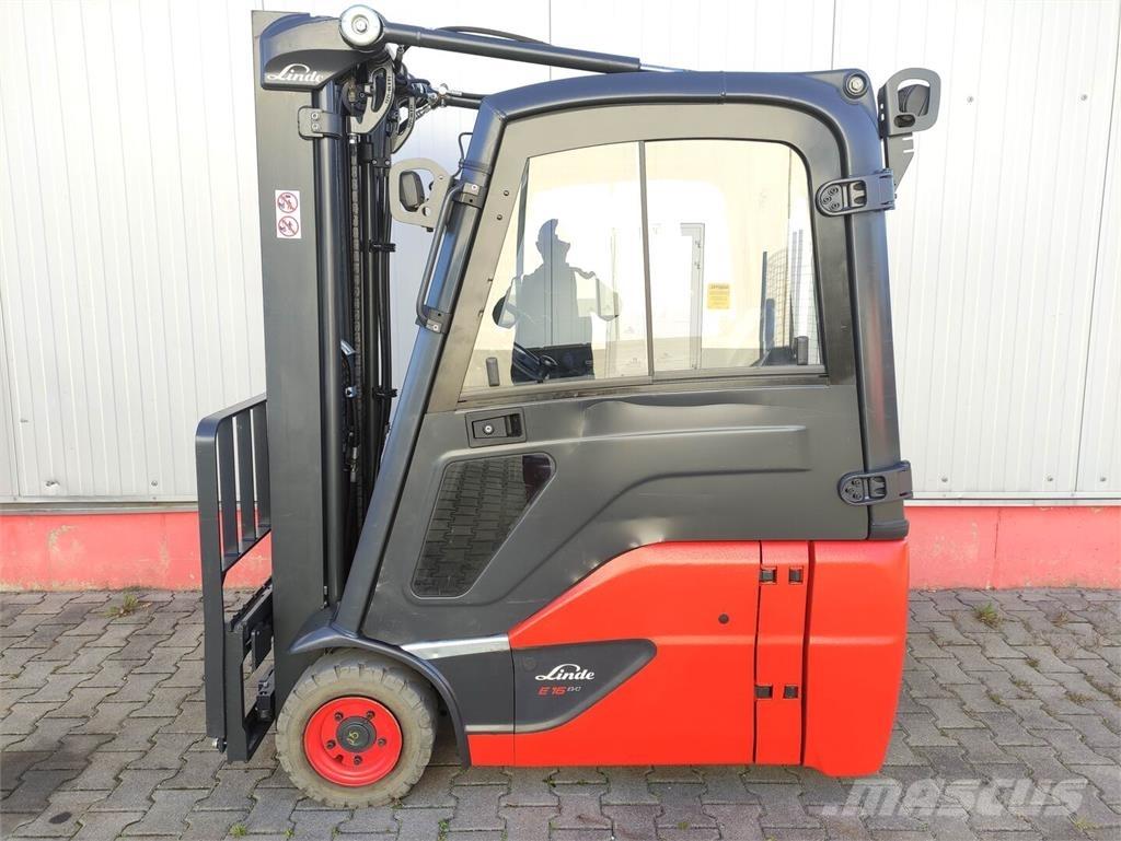 Linde E16-02-386 EVO Elektrikli forkliftler