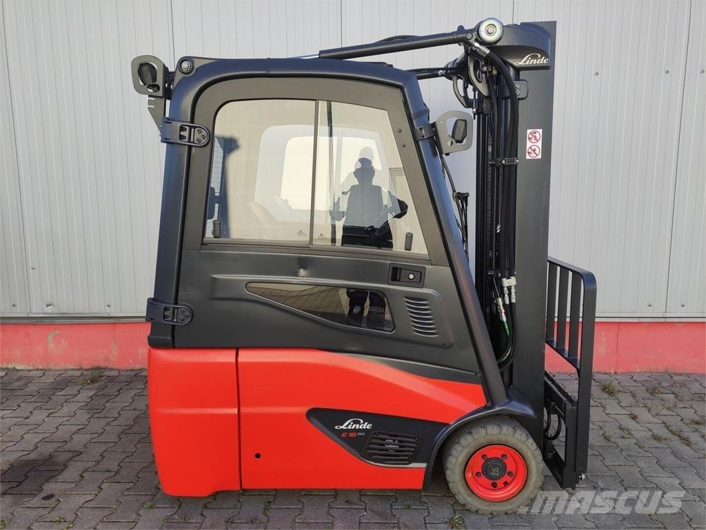 Linde E16-02-386 EVO Elektrikli forkliftler