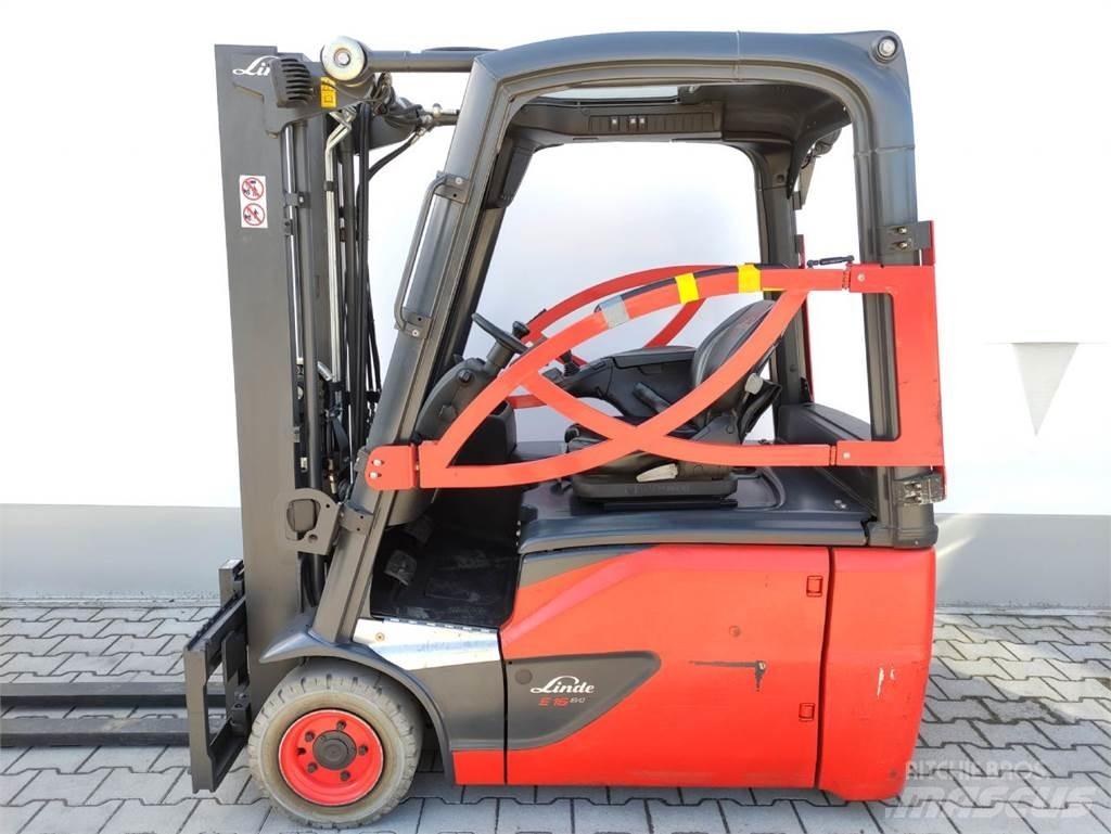 Linde E16-02-EVO-386 Elektrikli forkliftler
