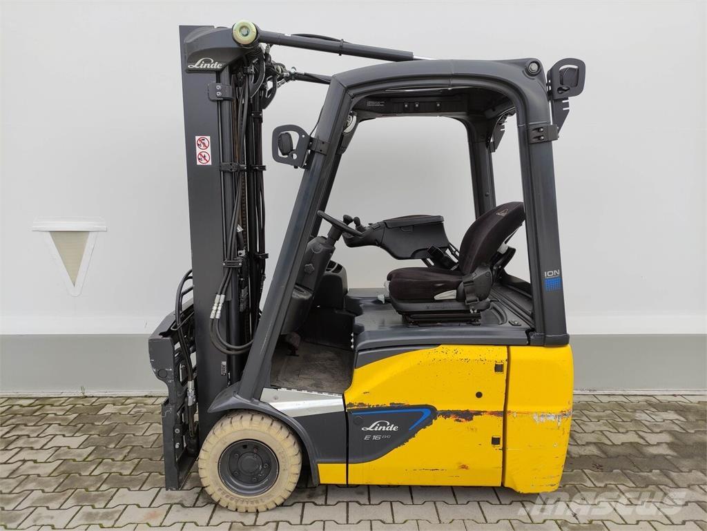 Linde E16-C-02-387 EVO Elektrikli forkliftler