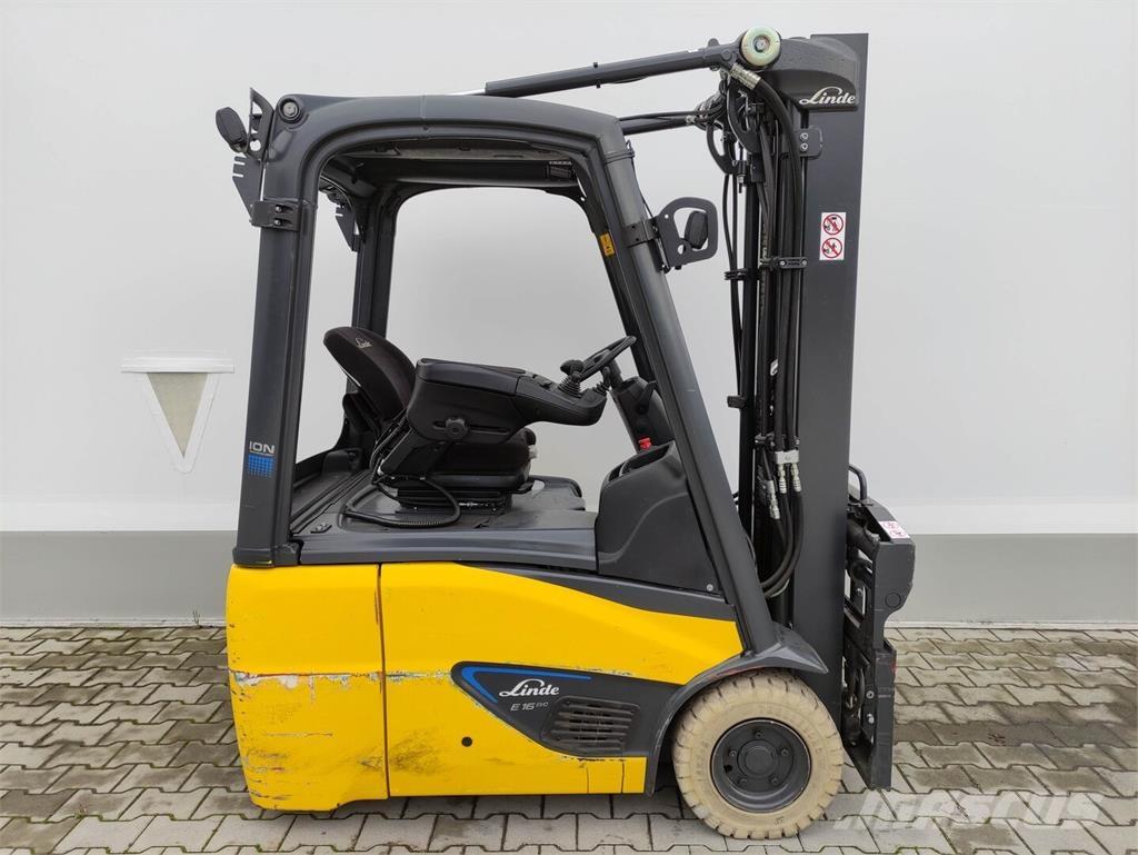 Linde E16-C-02-387 EVO Elektrikli forkliftler