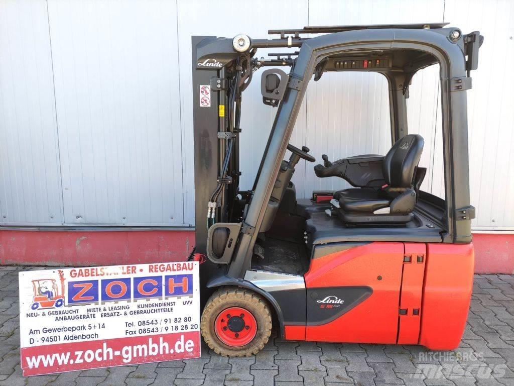 Linde E16C-02-386 EVO Elektrikli forkliftler