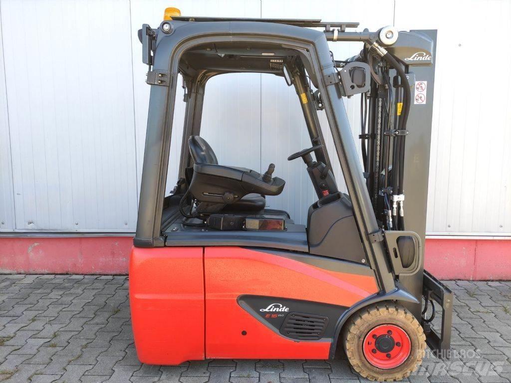 Linde E16C-02-386 EVO Elektrikli forkliftler