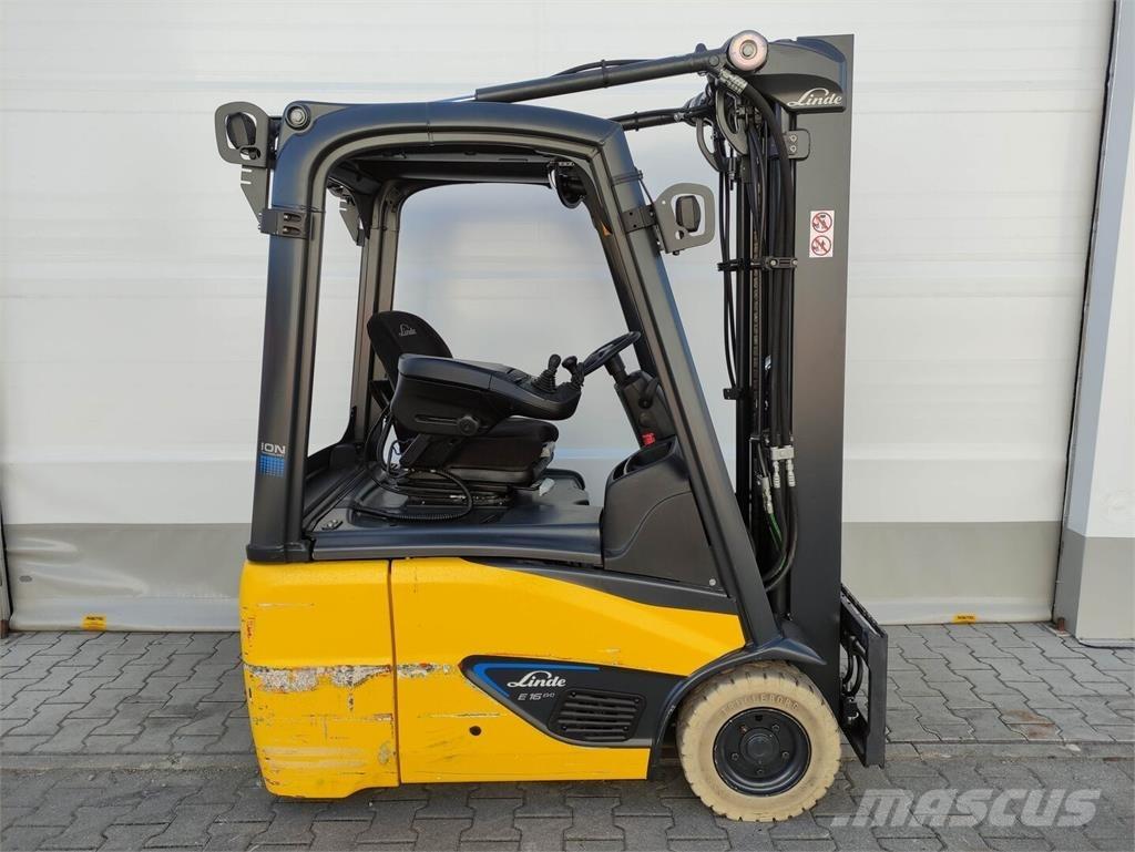 Linde E16C-02-386 EVO Elektrikli forkliftler