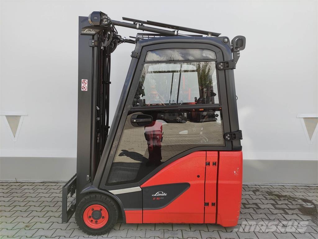 Linde E16H-02-386-EVO Elektrikli forkliftler