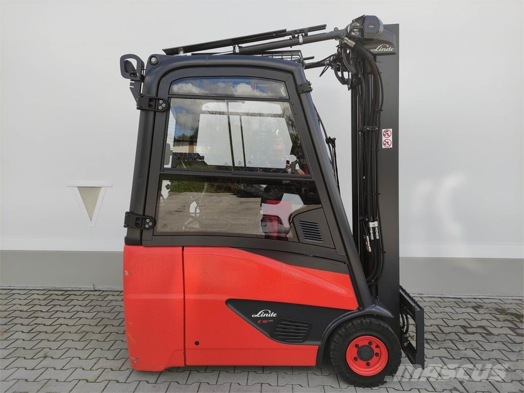 Linde E16H-02-386-EVO Elektrikli forkliftler