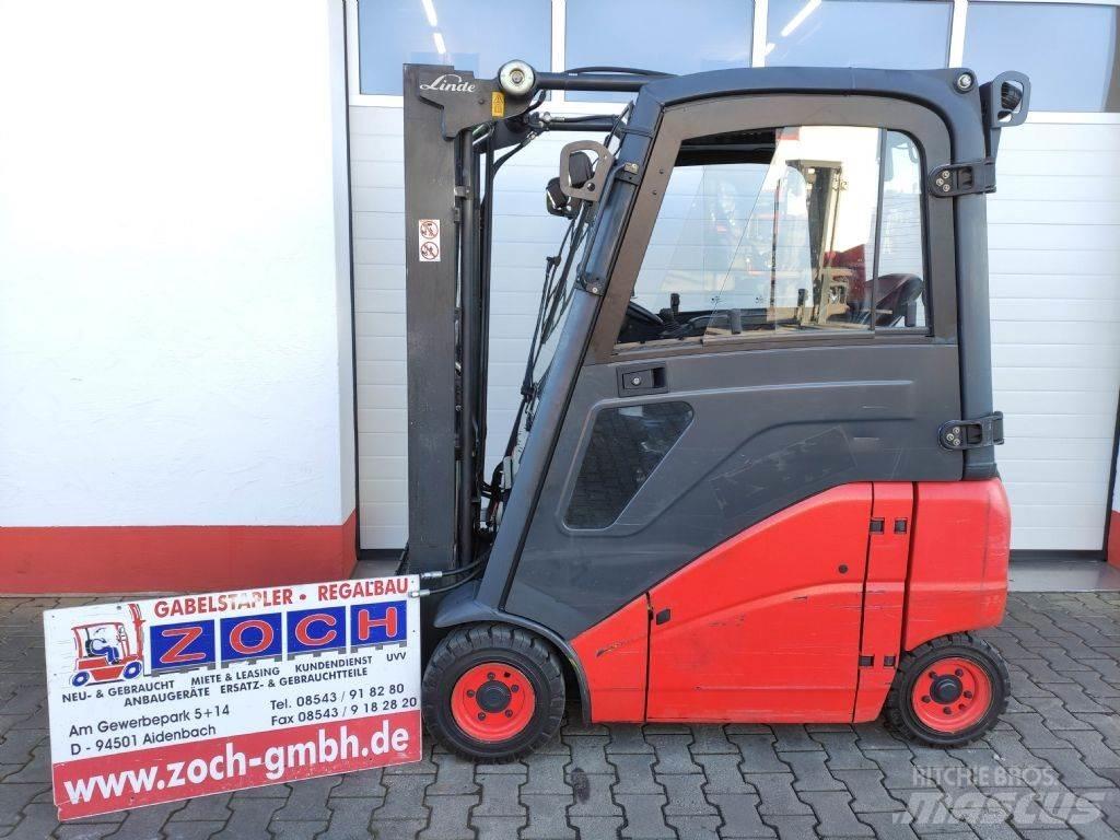 Linde E16PH-01-386 Elektrikli forkliftler