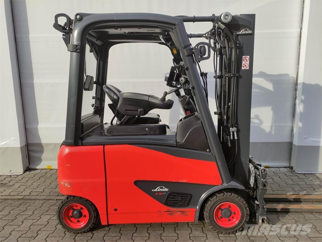Linde E16PH-02-386 Elektrikli forkliftler