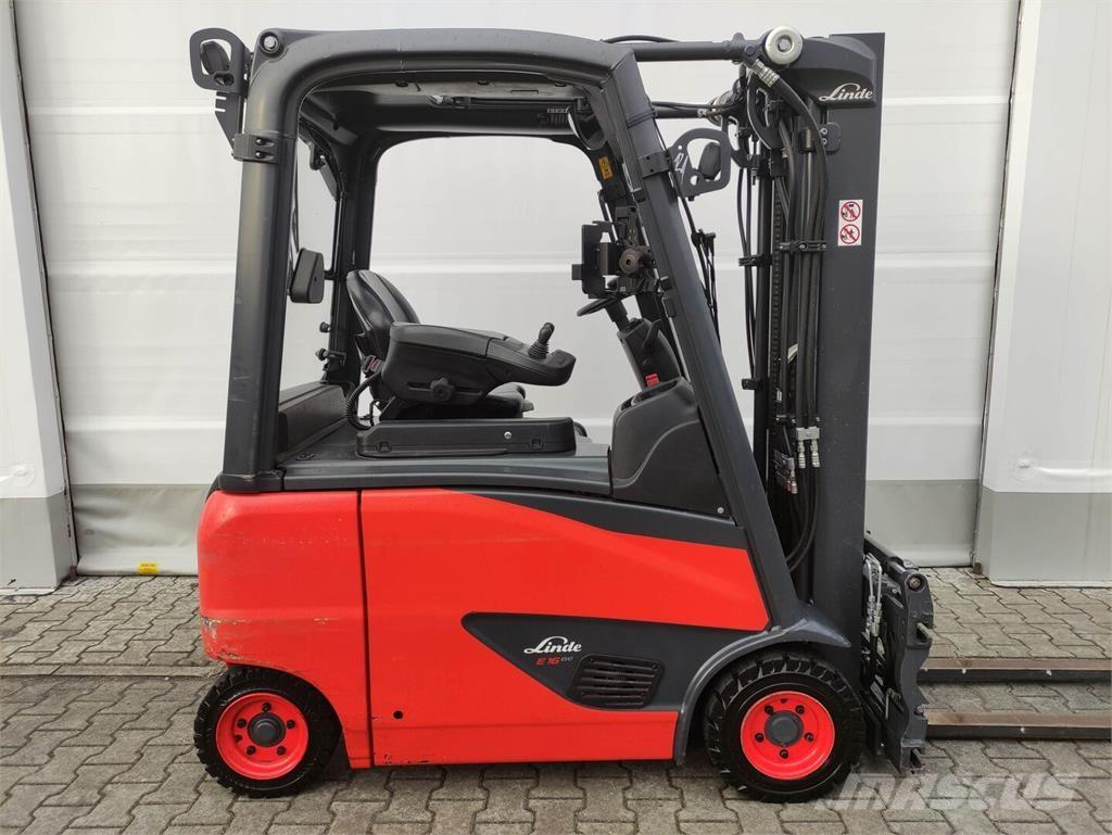 Linde E16PH-02-386 Elektrikli forkliftler