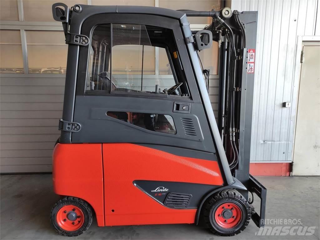 Linde E16PH-02-386 EVO Elektrikli forkliftler