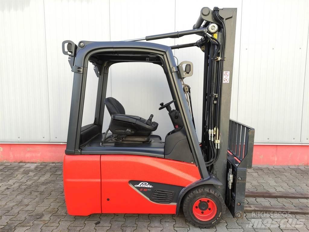 Linde E18-02-386 (LACK NEU) Elektrikli forkliftler