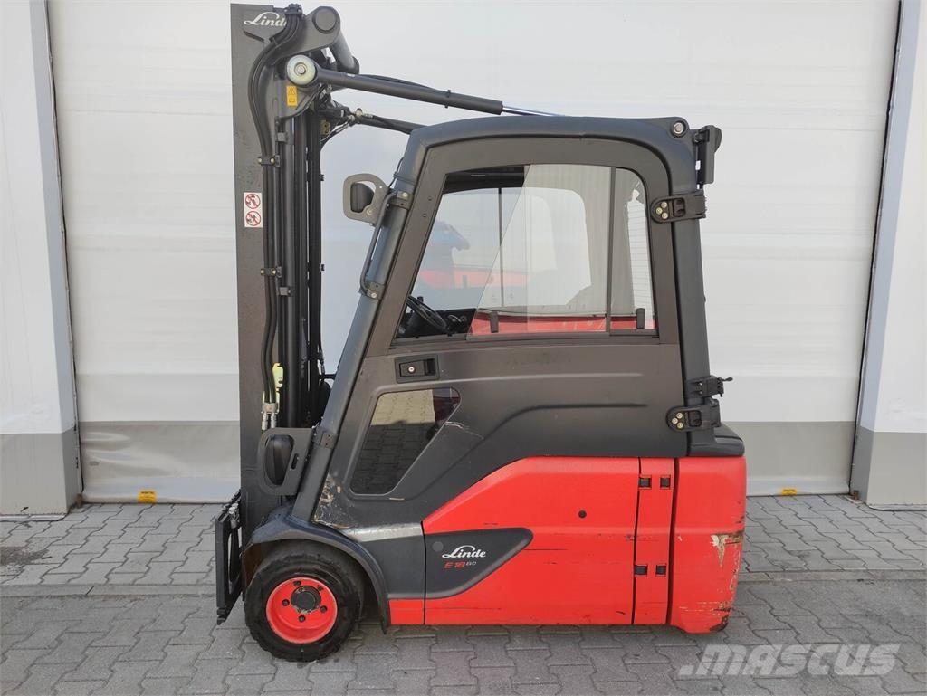 Linde E18L-02-386 Elektrikli forkliftler