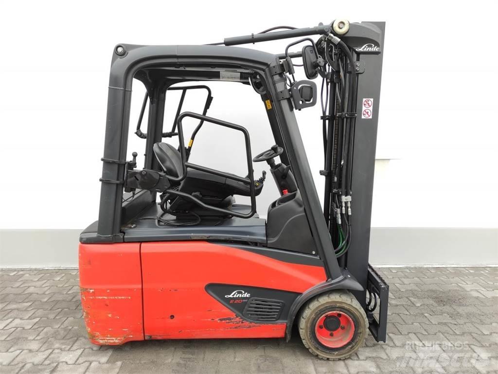 Linde E20L-02-386-EVO Elektrikli forkliftler