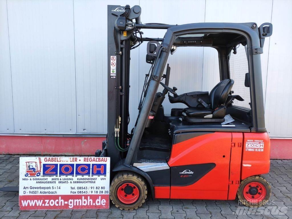 Linde E20P-02-386 EVO Elektrikli forkliftler