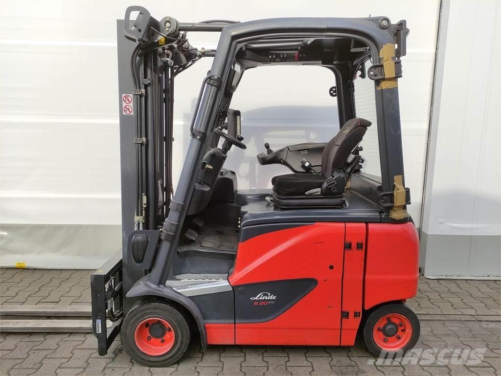 Linde E20PH-02-386 Elektrikli forkliftler