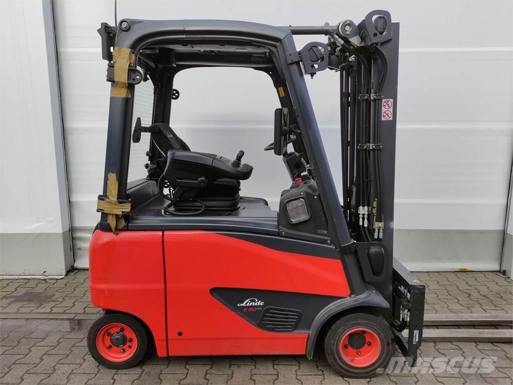 Linde E20PH-02-386 Elektrikli forkliftler