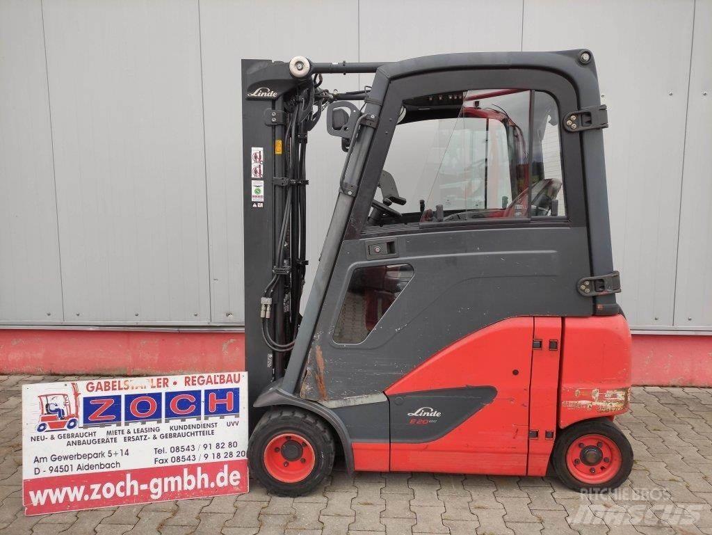 Linde E20PH-02-386 EVO Elektrikli forkliftler