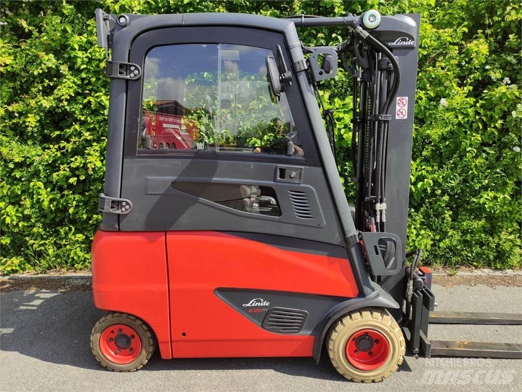 Linde E20PH-02-386-EVO Elektrikli forkliftler