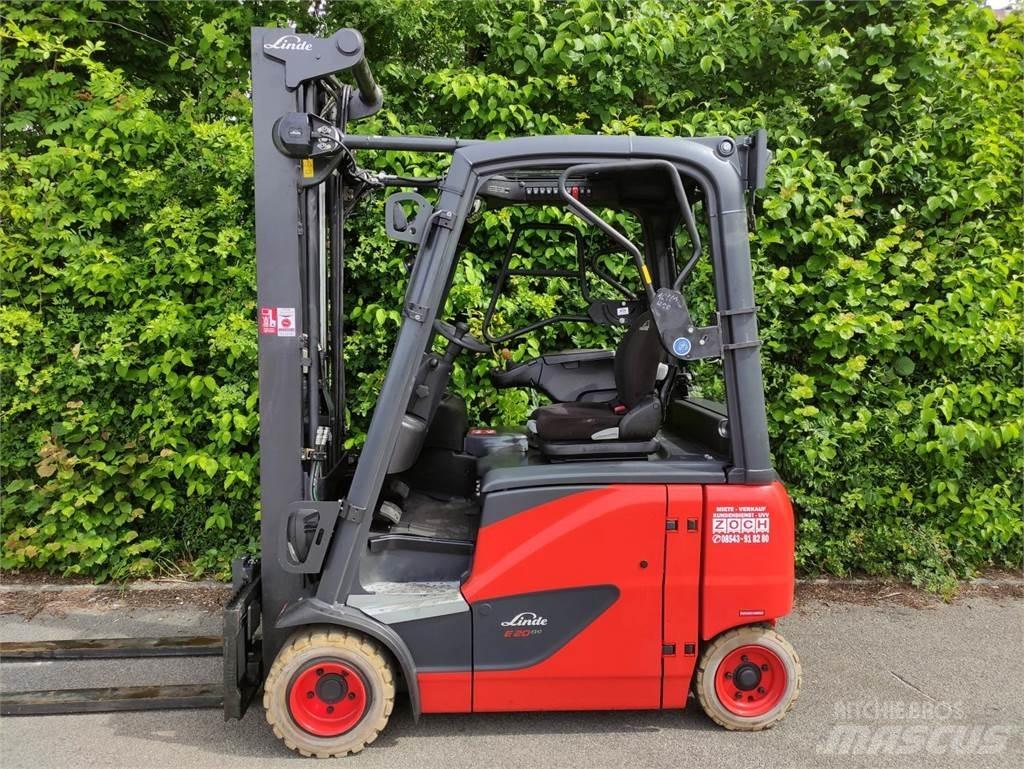 Linde E20PH-02-386-EVO Elektrikli forkliftler