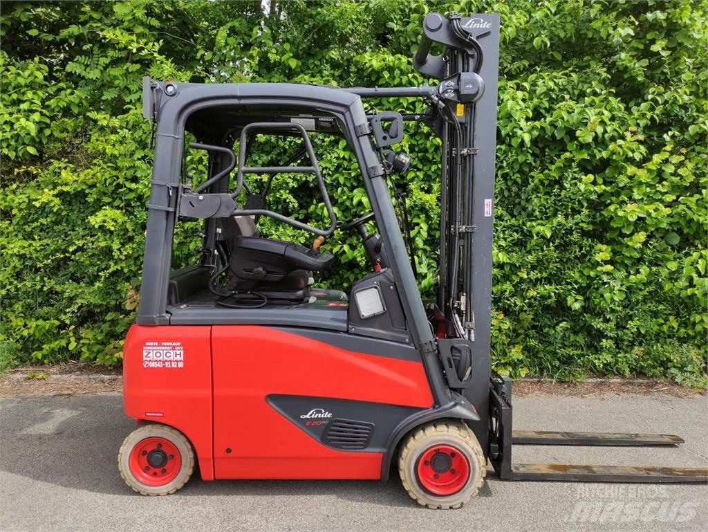 Linde E20PH-02-386-EVO Elektrikli forkliftler