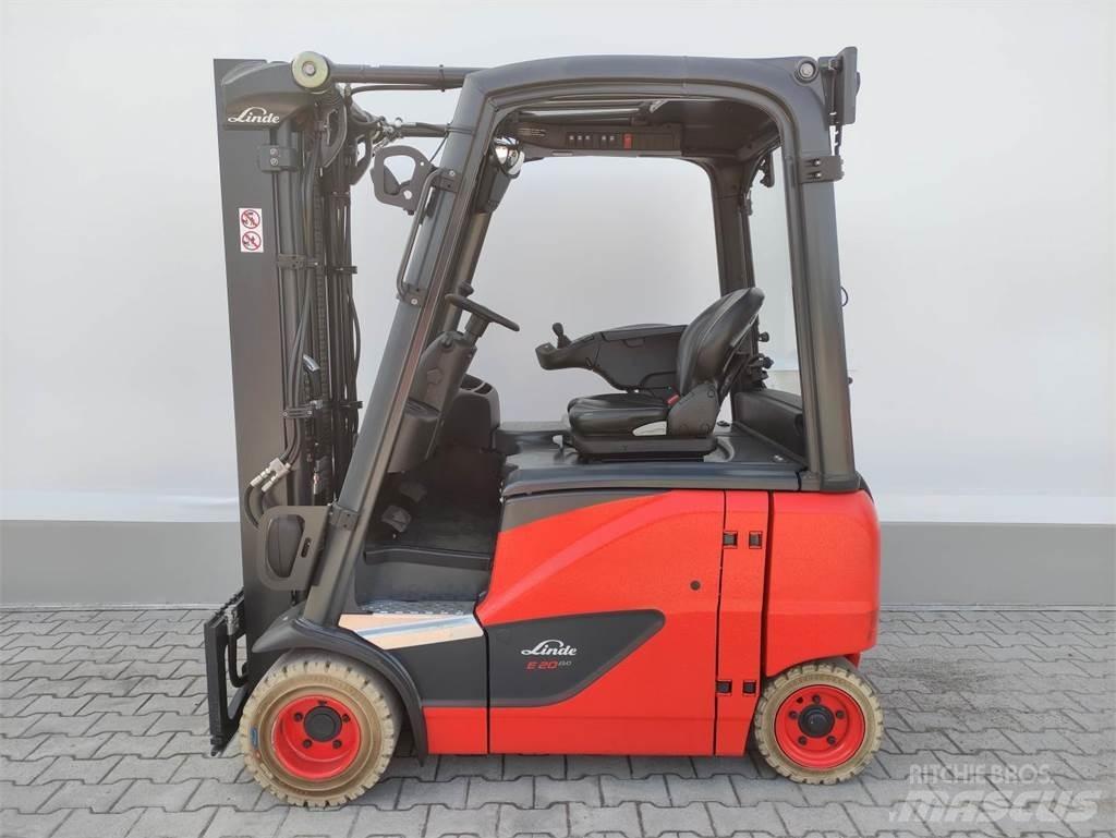 Linde E20PH-02-EVO-386 Elektrikli forkliftler