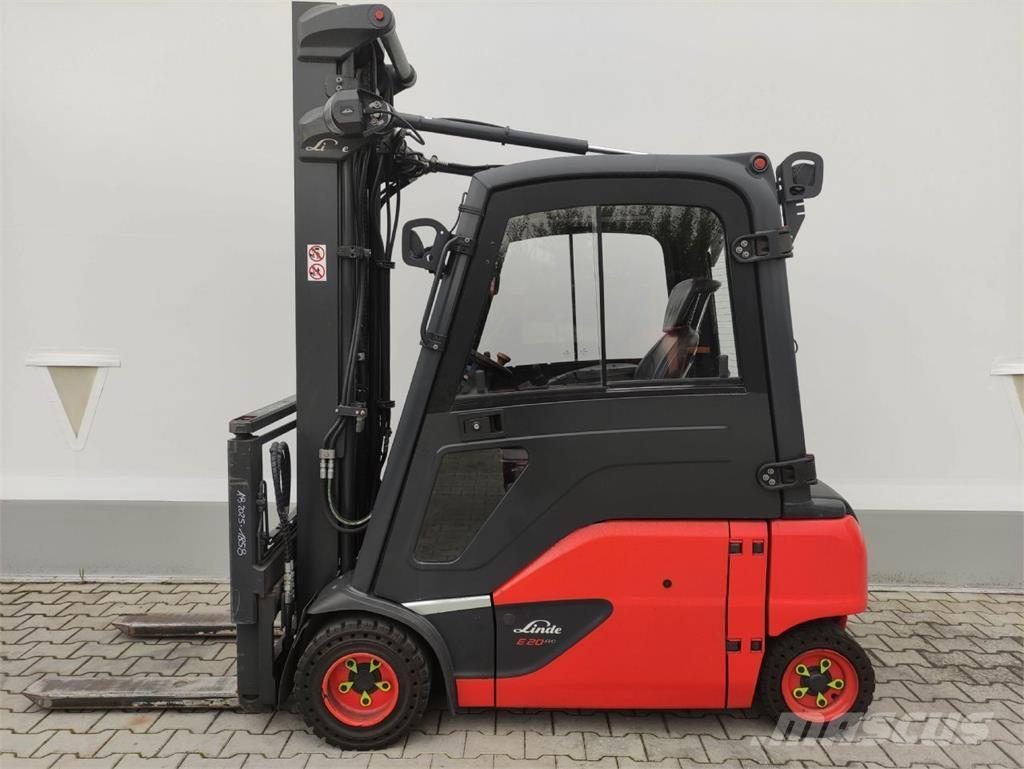 Linde E20PL-02-386 Elektrikli forkliftler