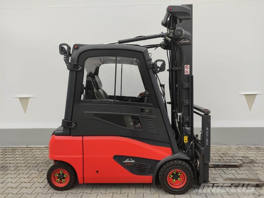 Linde E20PL-02-386 Elektrikli forkliftler
