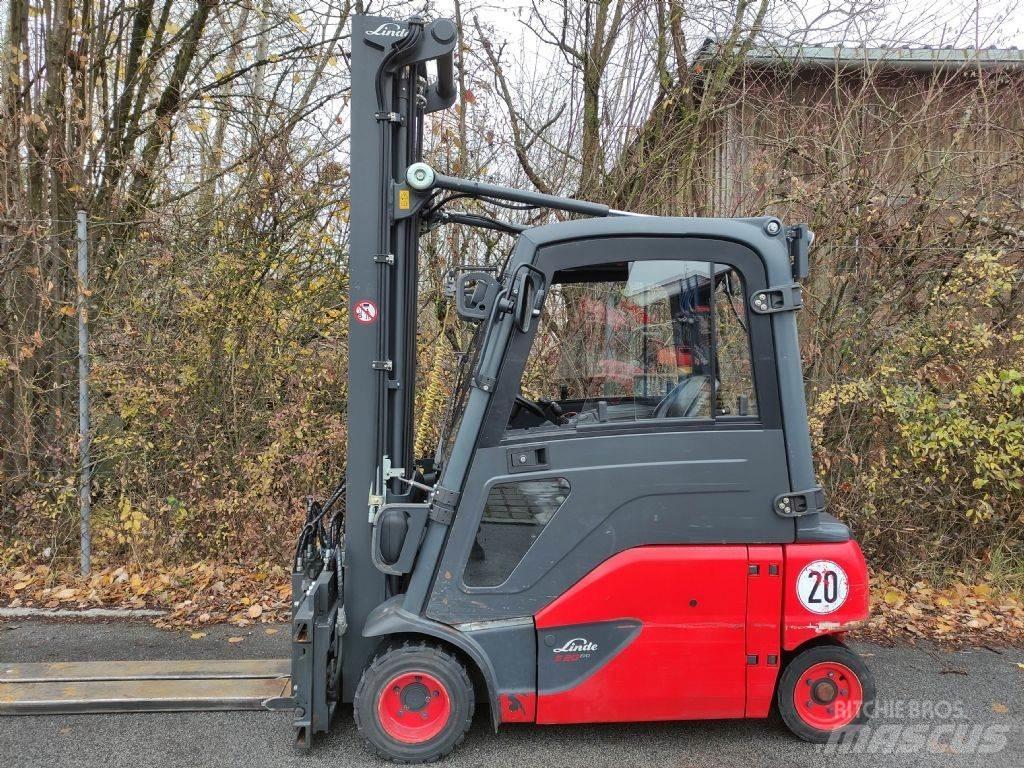 Linde E20PL-02-386 EVO Elektrikli forkliftler