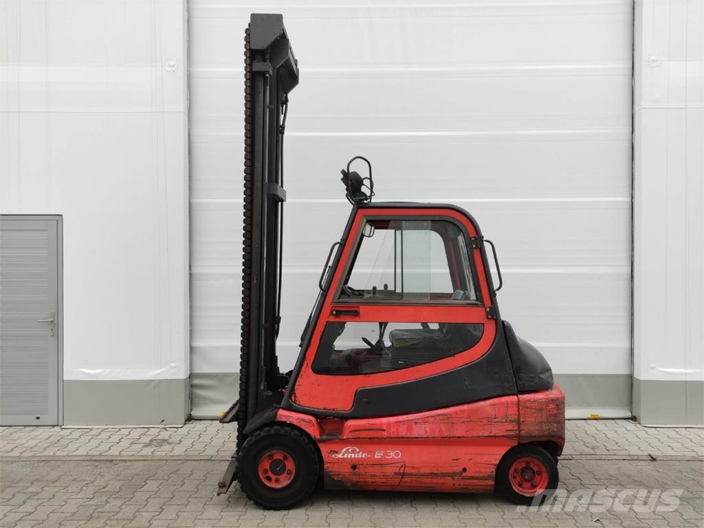 Linde E30-01-336 Elektrikli forkliftler