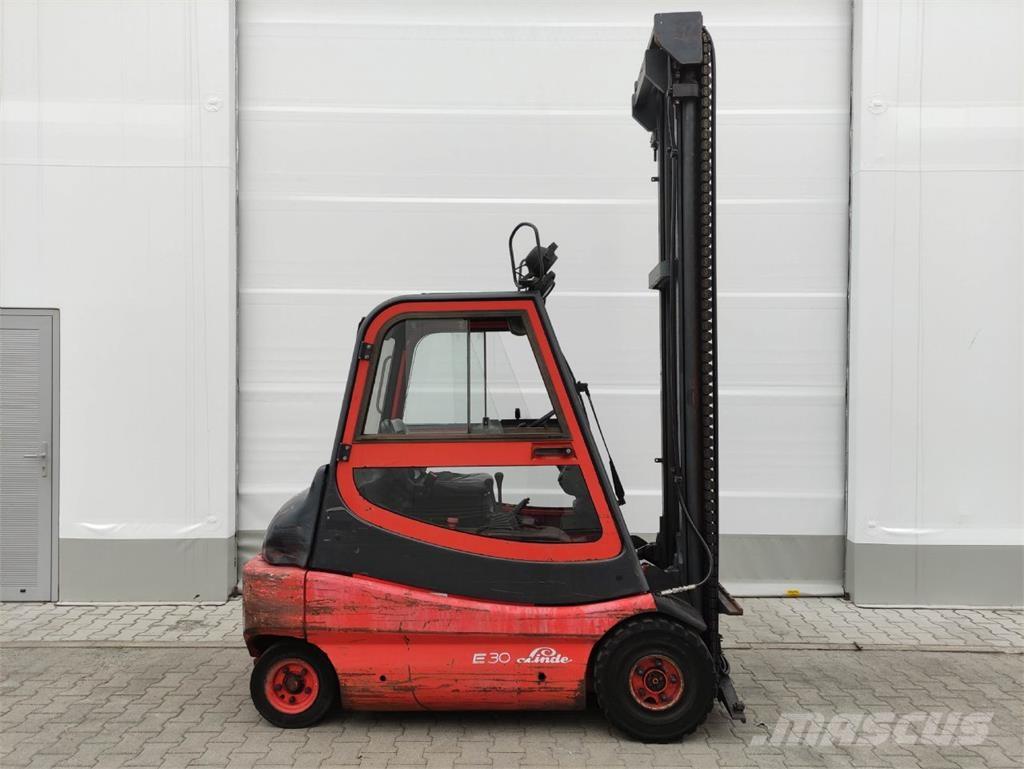 Linde E30-01-336 Elektrikli forkliftler
