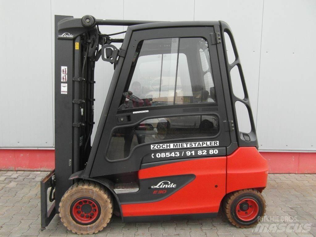 Linde E30-01-387 Elektrikli forkliftler