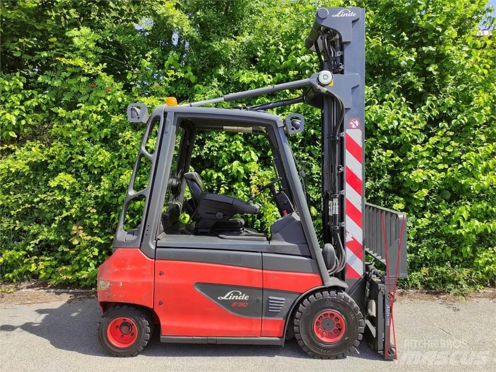 Linde E30-01-387 Elektrikli forkliftler