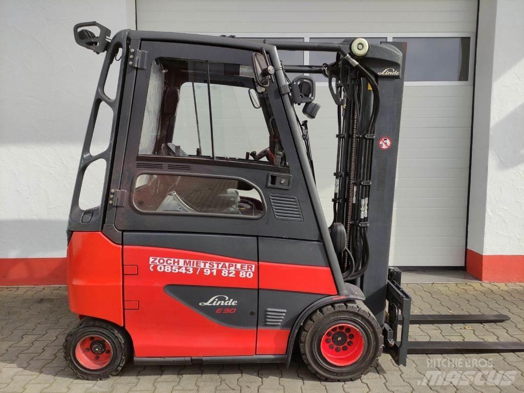 Linde E30H-01-600-387 Elektrikli forkliftler