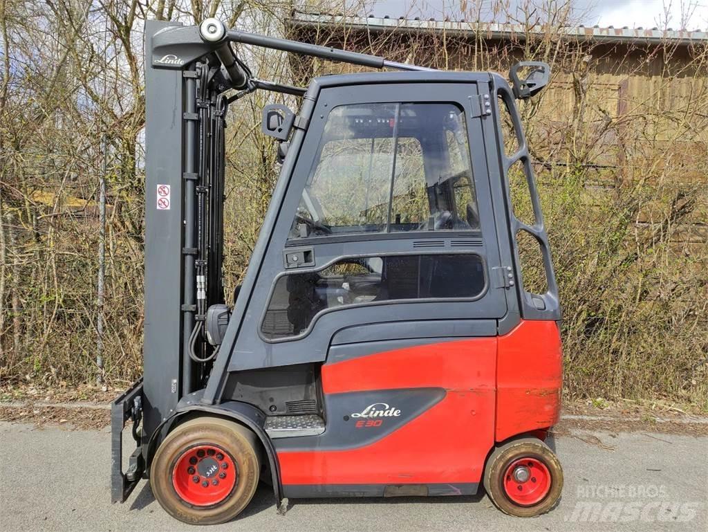 Linde E30H-01/600-387 Elektrikli forkliftler