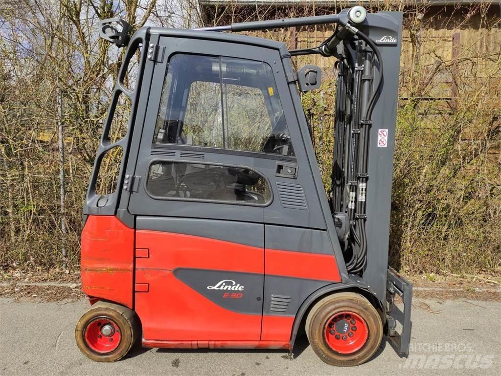 Linde E30H-01/600-387 Elektrikli forkliftler