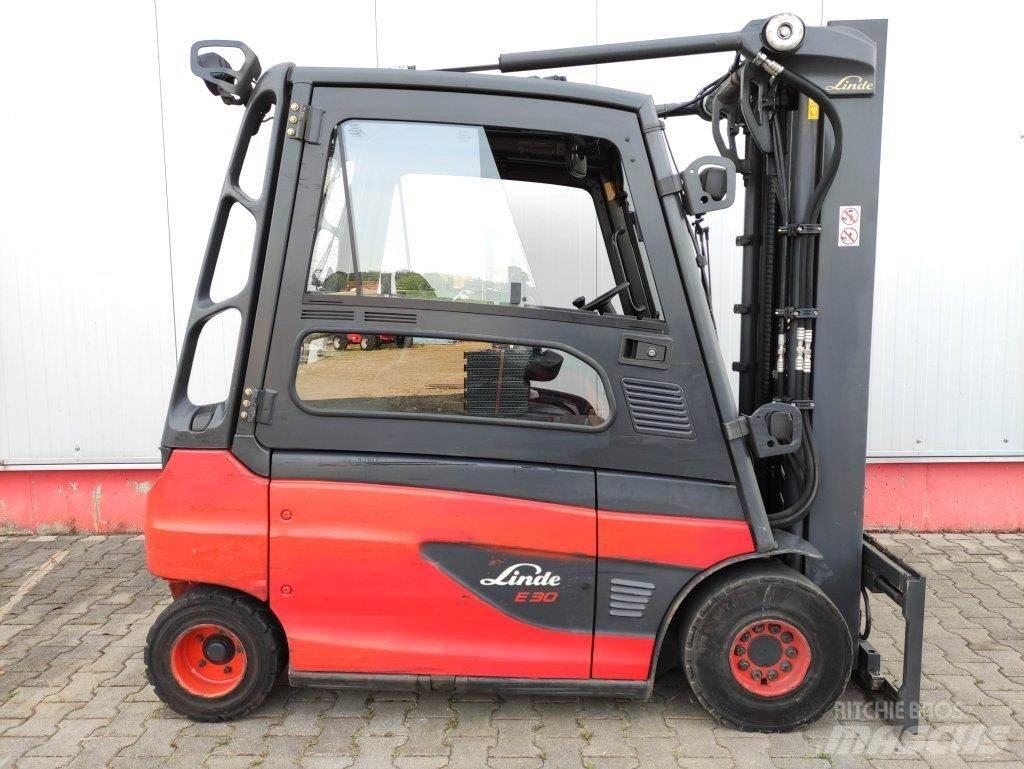 Linde E30L-01-387 Elektrikli forkliftler