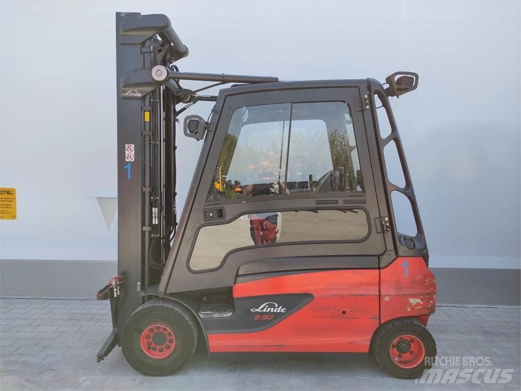 Linde E30L-01-387 Elektrikli forkliftler