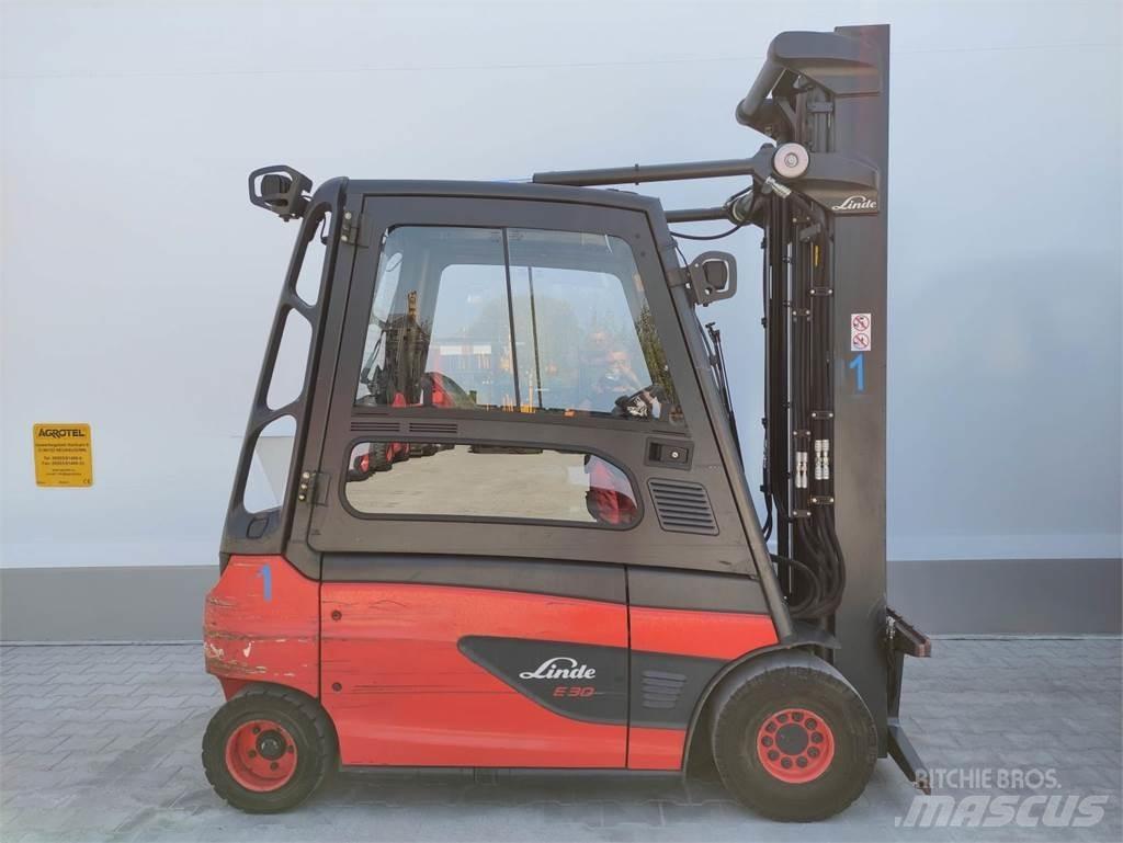 Linde E30L-01-387 Elektrikli forkliftler