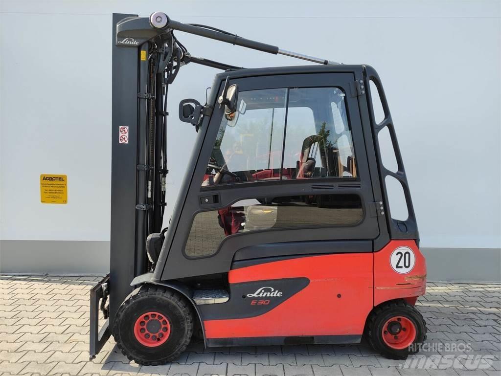 Linde E30L/387 Elektrikli forkliftler